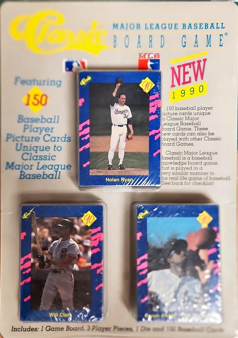 1990 Factory Sealed Classic Major League Board Game fa9464